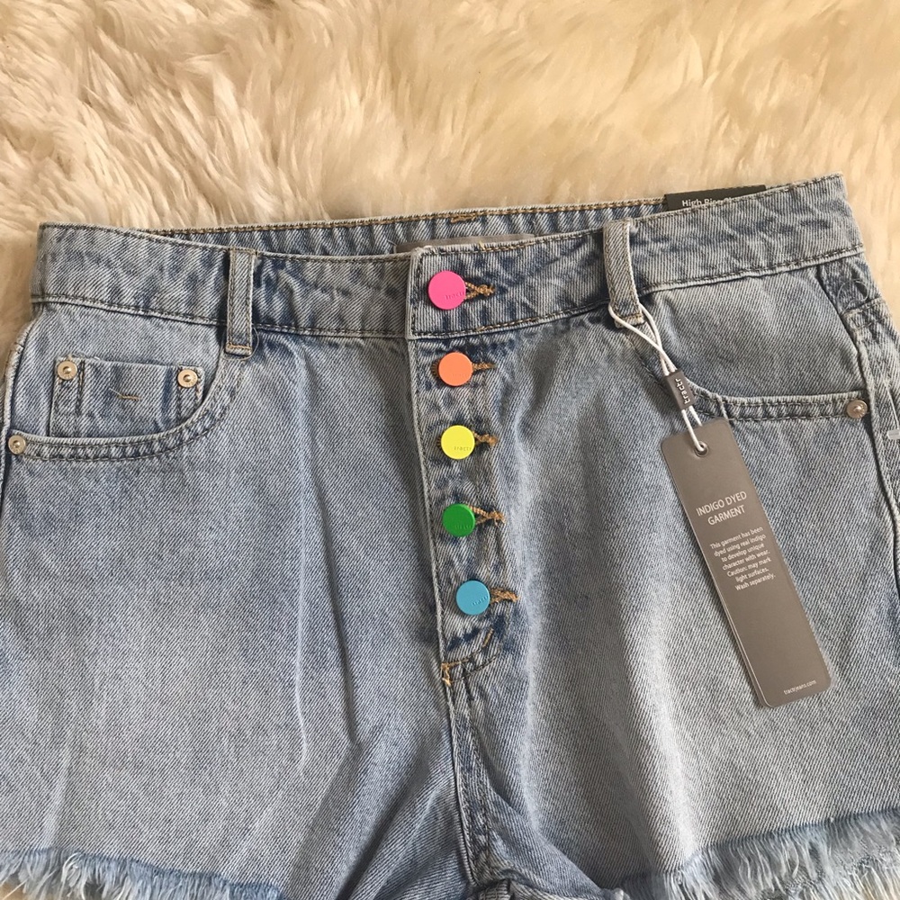 High rise tractr jeans